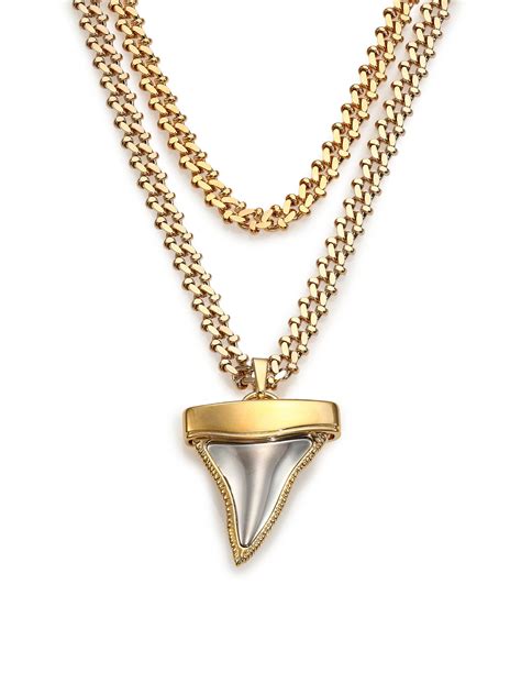 givenchy shark tooth necklace mens|Givenchy.